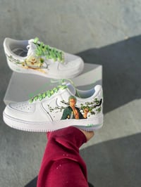 Image 2 of Zoro Custom Airforces (Coloured Laces)