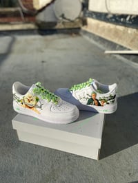 Image 3 of Zoro Custom Airforces (Coloured Laces)