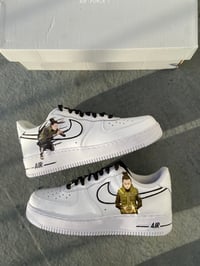 Image 4 of Shikamaru Custom Airforces (Coloured Laces)