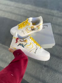 Image 1 of Minato Custom Airforces (Coloured Laces)