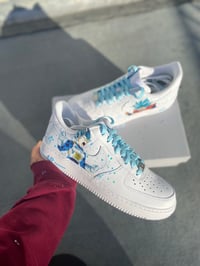 Image 3 of Dragon Ball Z Custom Airforces (Coloured Laces)