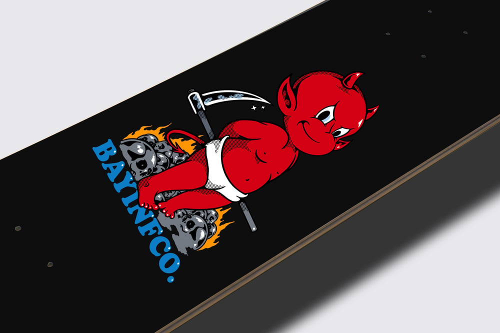Image of Bay Inf Co - little devil skateboard