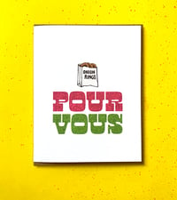 Image 1 of Pour Vous Card