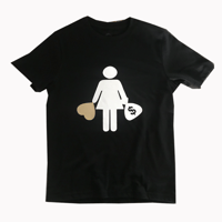 Money Girl Tee (Gold)