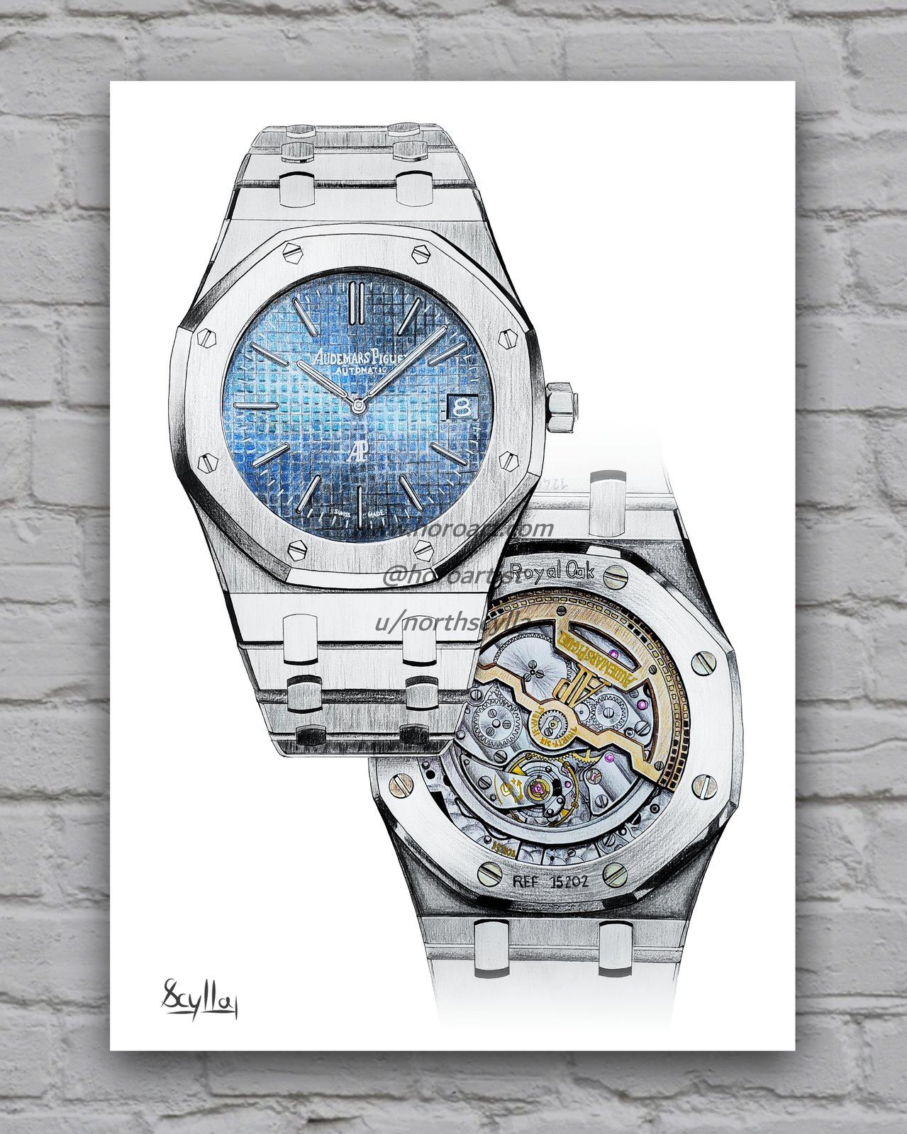 Audemars Piguet Royal Oak Jumbo 15202 Print HoroArt