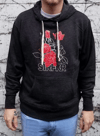 Red Roses Hoodie (Charcoal Heather)