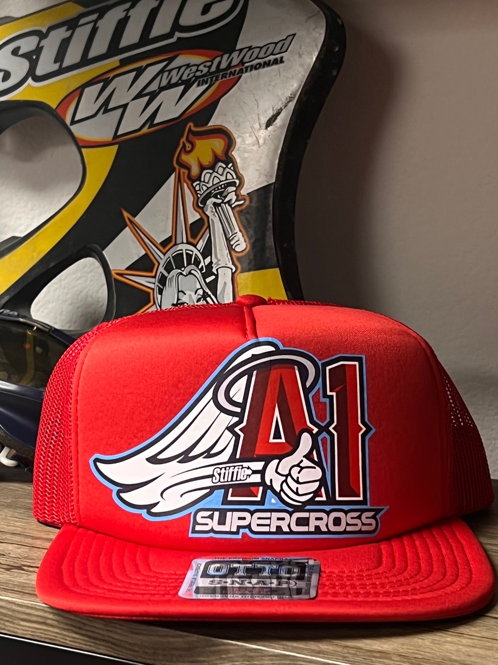 ANAHEIM WON Trucker Hat • Flat Bill • AnaCollection • LTD. EDITION