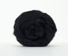 2 oz Black Tussah Silk Top - Luxury Fiber