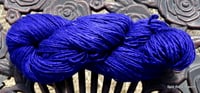 Image 2 of 275 Yards - 100% Mulberry Silk Single Yarn - Intense Iris - Sport Wt - ON SALE