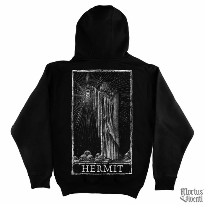 The Hermit Tarot Card Zip Up 