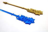 Image 4 of Crystal Exarch Staff Cocktail Stirrer - Swizzle Stick / Drink Stirrer