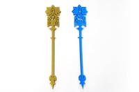 Image 5 of Crystal Exarch Staff Cocktail Stirrer - Swizzle Stick / Drink Stirrer