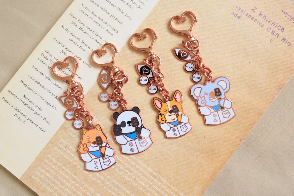 Image of Animal Eye Doctor Keychains