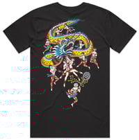 Image 1 of Sacred Monkey T-Shirt / Coal + Multi