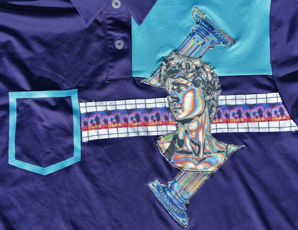 CHROMED DAVID POLO TEE