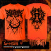 HURAKAN - SLAM logo Tshirt (Orange)