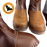 Image 3 of Din Mando Covers for Orsen's Short Boots (you choose, real leather or fake leather)
