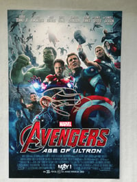 Image 1 of Avengers Age of Ultron  Stellan Skarsgård Signed 12x8