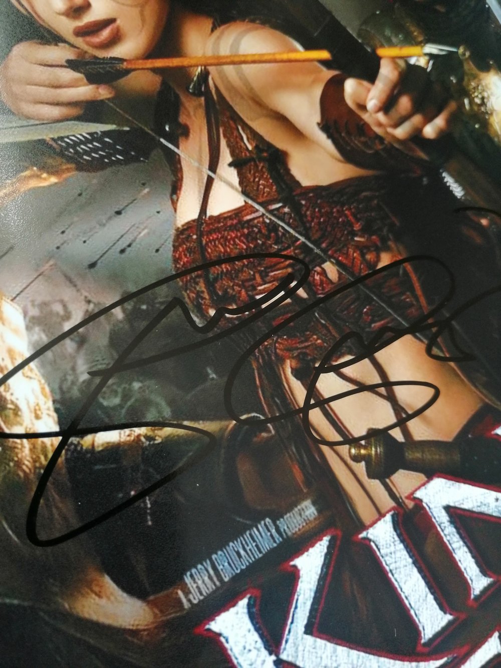 Stellan Skarsgård Signed King Arthur 12x8