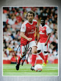 Image 1 of Giles Grimandi Signed Arsenal 10x8