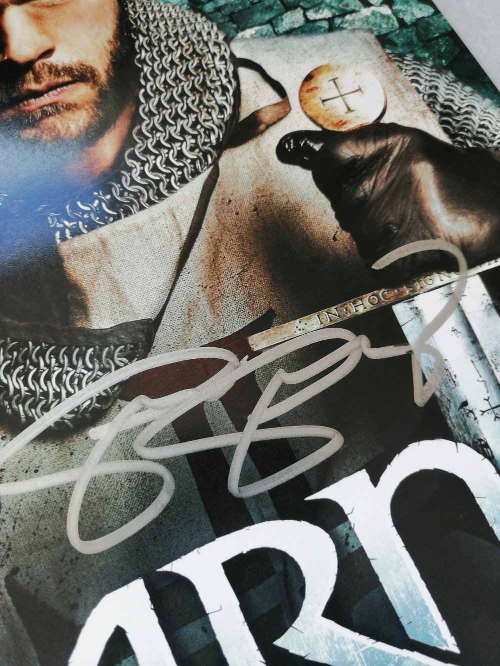 Stellan Skarsgård Signed Arn 12x8 