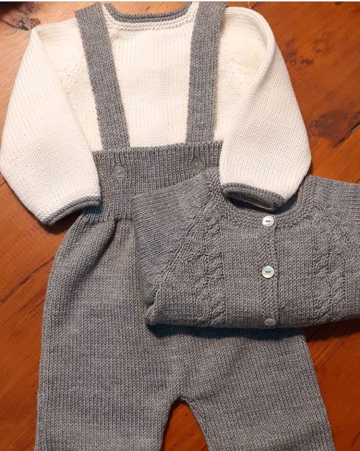 Conj. Calça com peito