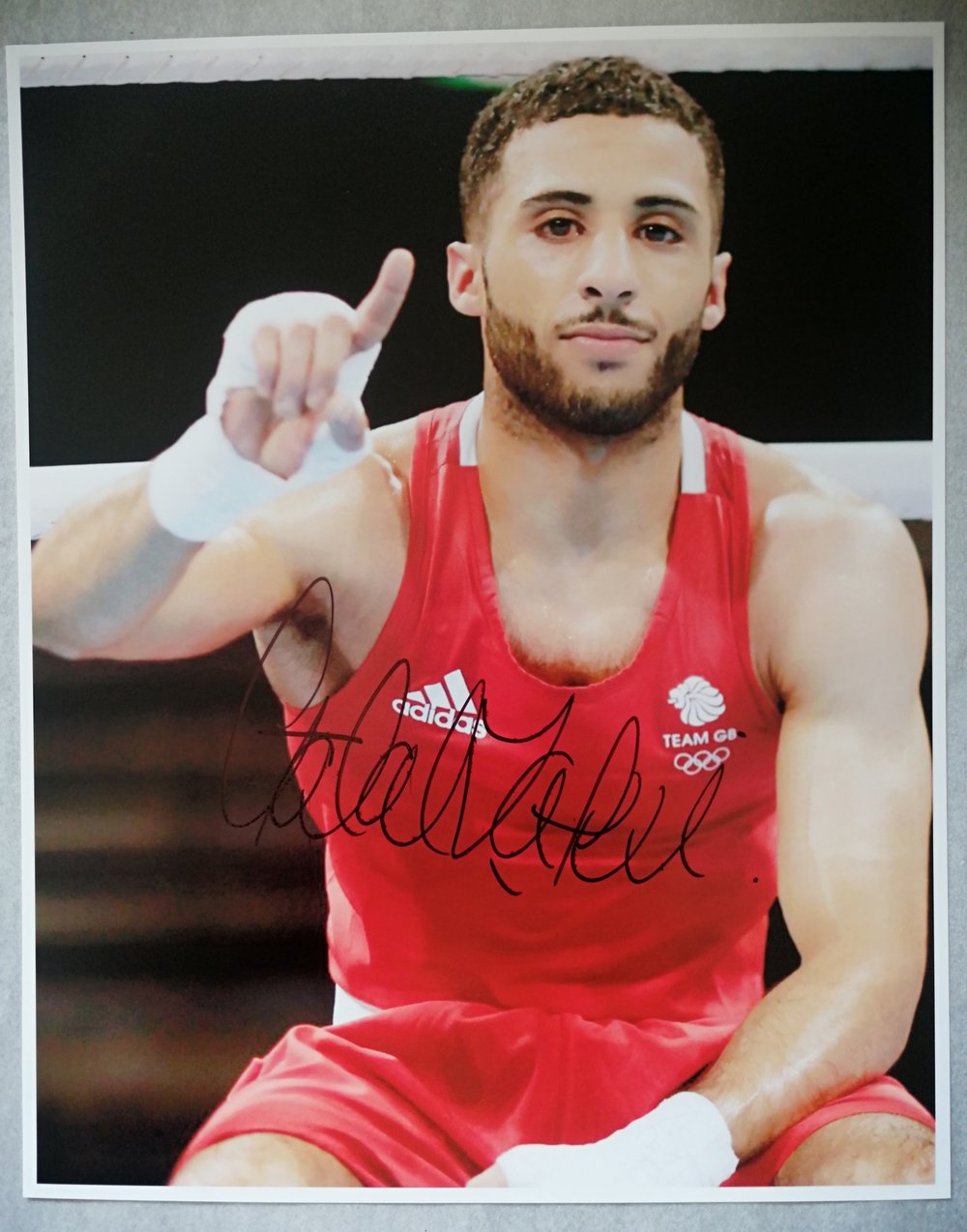 Olympic Boxer Galal Yafai Signed 10x8 