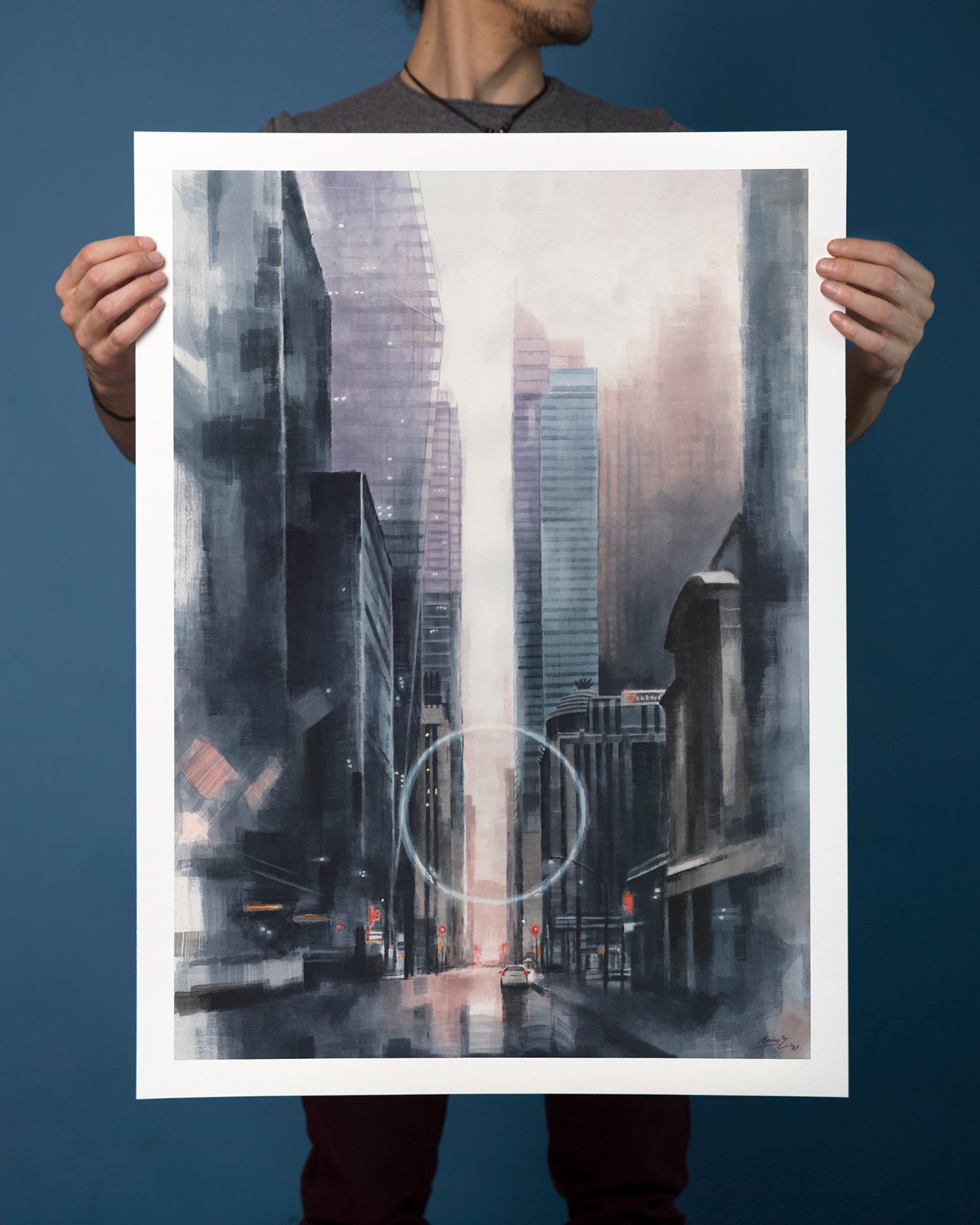 Image of City in Circle - Limited Edition Prints