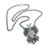 Willow Coffin necklace in sterling silver + quartz (limited edition)