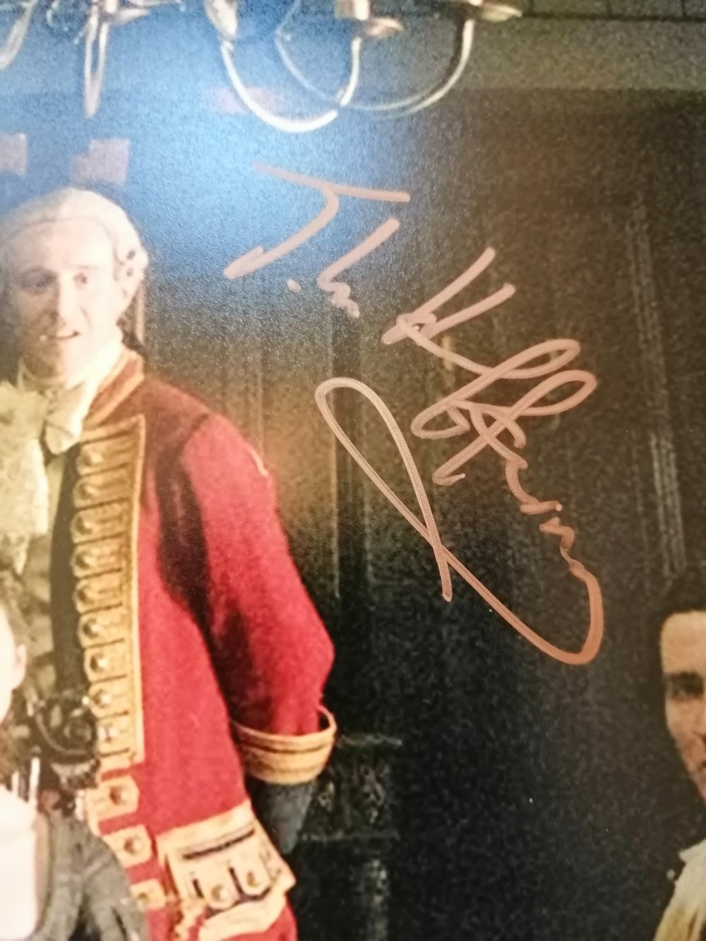 Outlander John Heffernan signed 10x8