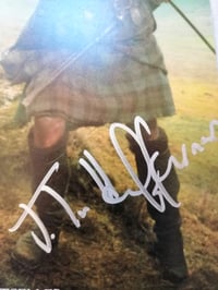 Image 2 of John Heffernan Signed Outlander 10x8
