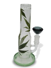 Image 2 of Happy Hemp 9" Waterpipe