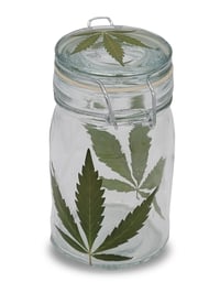 Image 3 of Happy Hemp Round Stash Jar