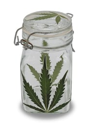 Image 3 of Happy Hemp Square Stash Jar