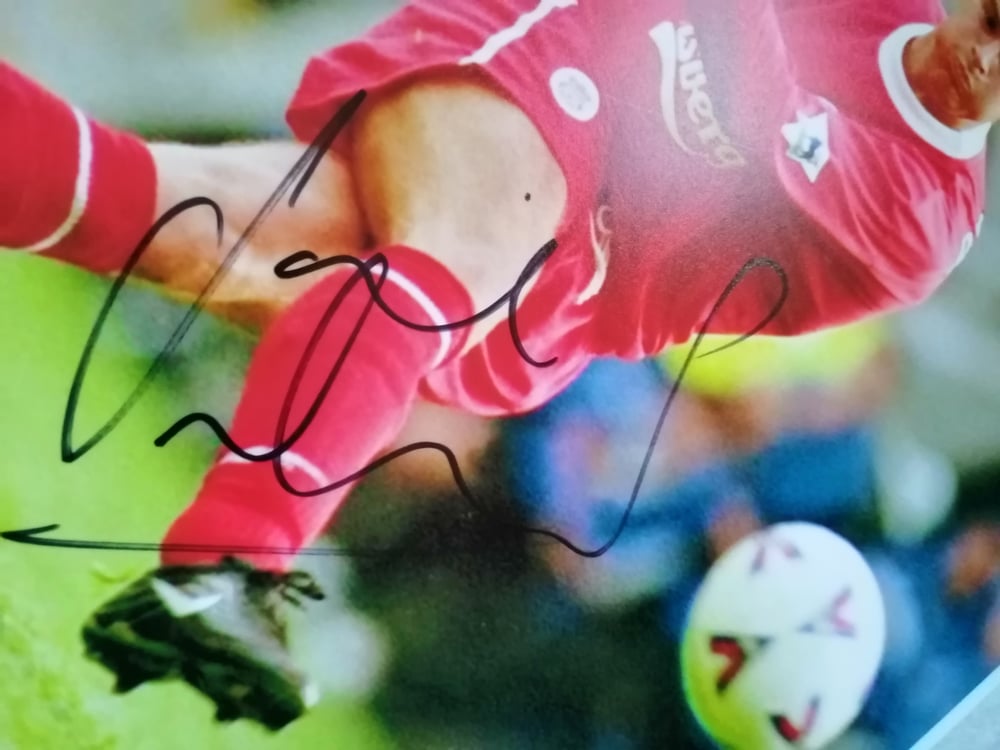 Jamie Redknapp Signed Liverpool 10x8