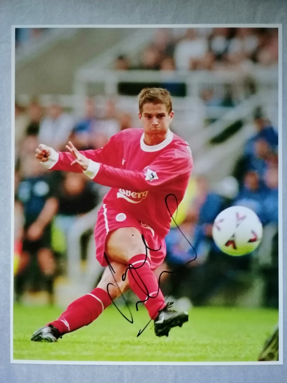 Jamie Redknapp Signed Liverpool 10x8