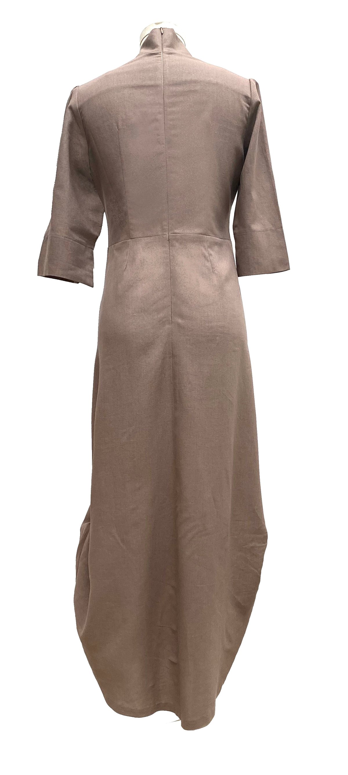 Image of lazurus dress in mocha