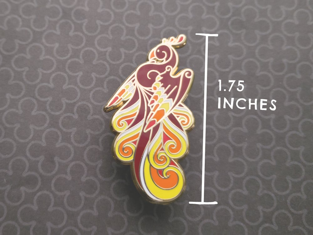 Phoenix Hard Enamel Pin