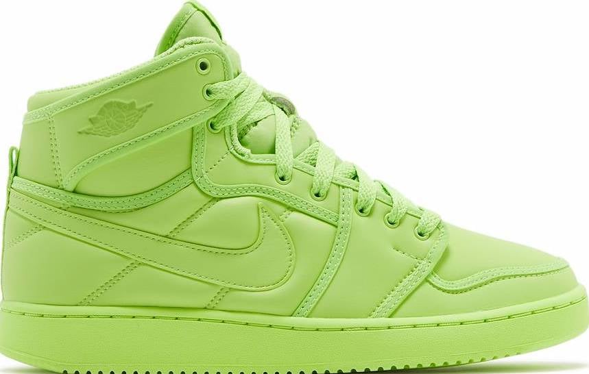 Image of Nike Retro Air Jordan 1 "Billie Eilish Volt" GS/WMNS