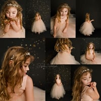 Image 1 of Glitter - Black Background - BOOKED AS KIDS ONLY