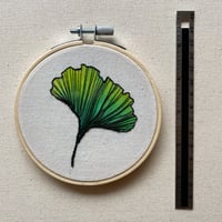 Image 2 of Ginkgo embroidery