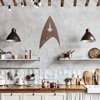 Image 3 of Star Trek TOS , Metal Wall Art