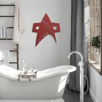 Image 2 of Star Trek Voyager, Metal Wall Art