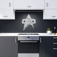 Image 4 of Star Trek Voyager, Metal Wall Art