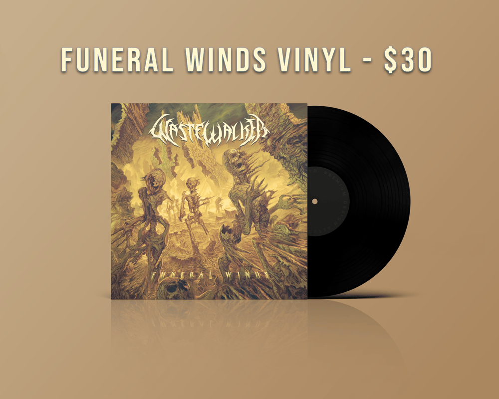Image of Funeral Winds vinyl!  Less than 20 left!