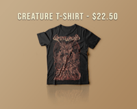 Creature T shirt