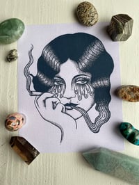 Head Full Of Smoke Print