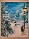 Georgie Henley Lion Wicth and Wardrobe Signed 10x8