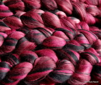Image 2 of 4 oz Black Magic Rose Custom Blend - 100% Merino - ON SALE