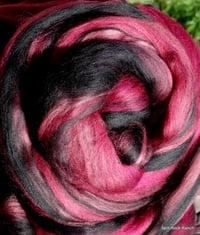 Image 5 of 4 oz Black Magic Rose Custom Blend - 100% Merino - ON SALE